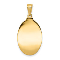 10k Saint Anthony Oval Medal Pendant-10K5656