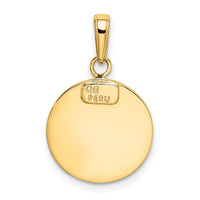 10k Saint Michael Medal Pendant-10K5666