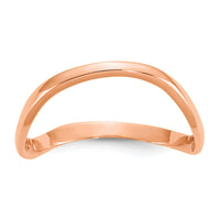 10K Rose Gold Wave Fashion Thumb Ring-10K5785