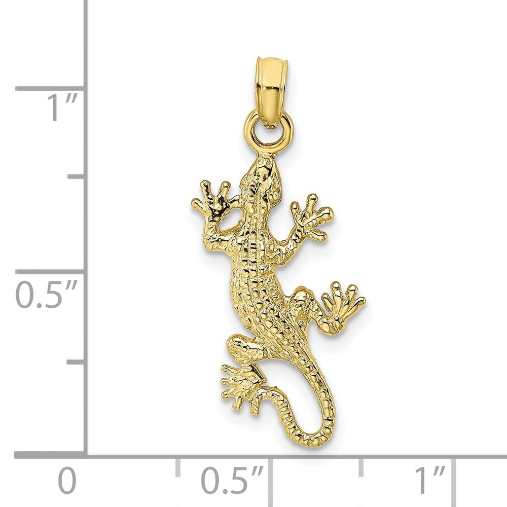 10k Lizard Charm-10K6461