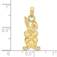 10K Rabbit Charm-10K6493
