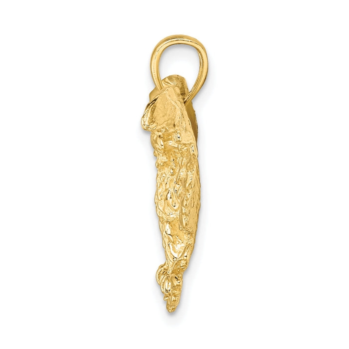 10K Eagle w/ Wings Spread Charm-10K6524