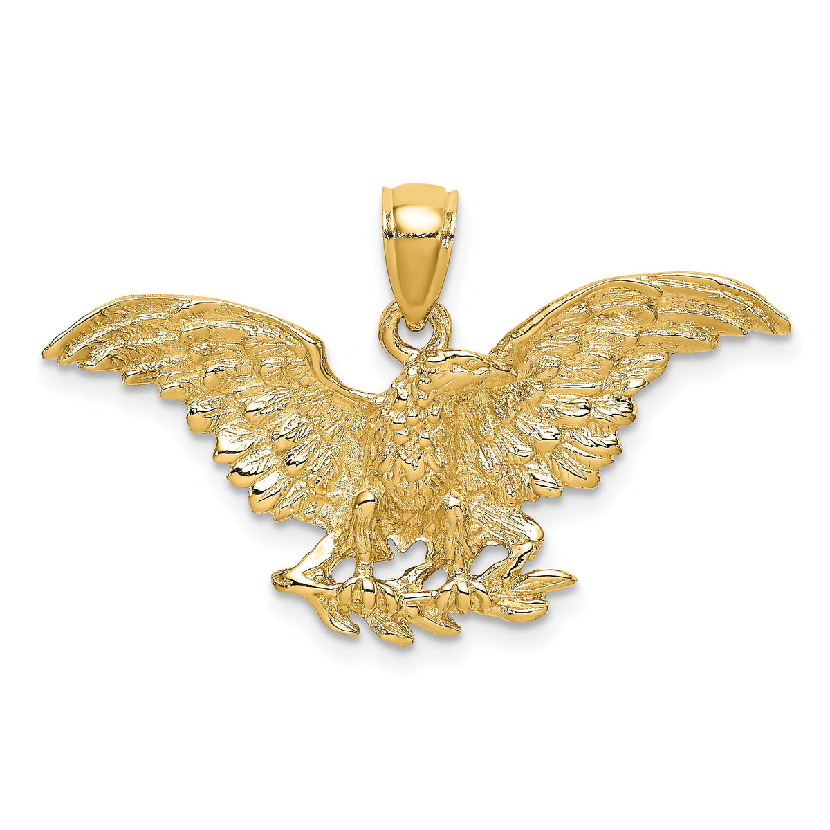 10K Eagle W/ Wings Spread Charm-10K6525