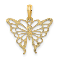 10K Butterfly Charm-10K6537