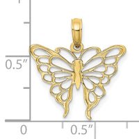 10K Butterfly Charm-10K6537