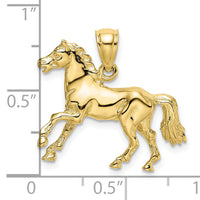 10K 3-D Horse Charm-10K6539