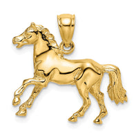 10K 3-D Horse Charm-10K6539
