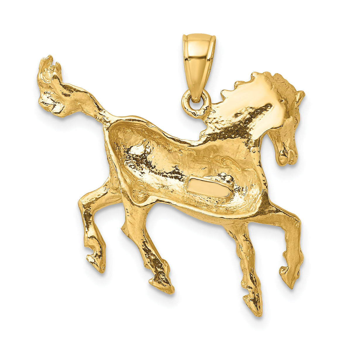 10K 2-D Horse Charm-10K6544