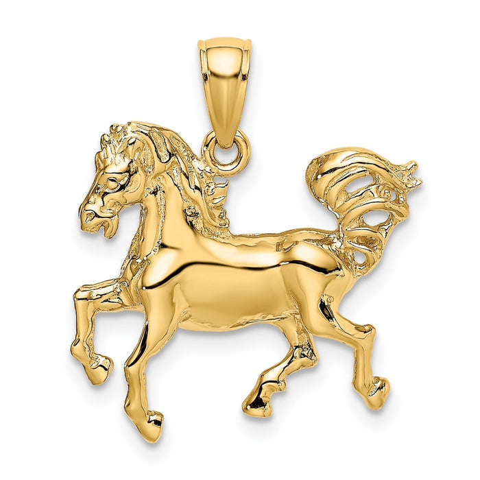 10K 2-D Horse Charm-10K6545