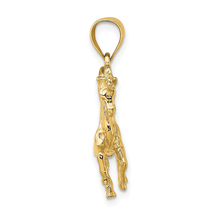 10K 3-D Horse Charm-10K6546