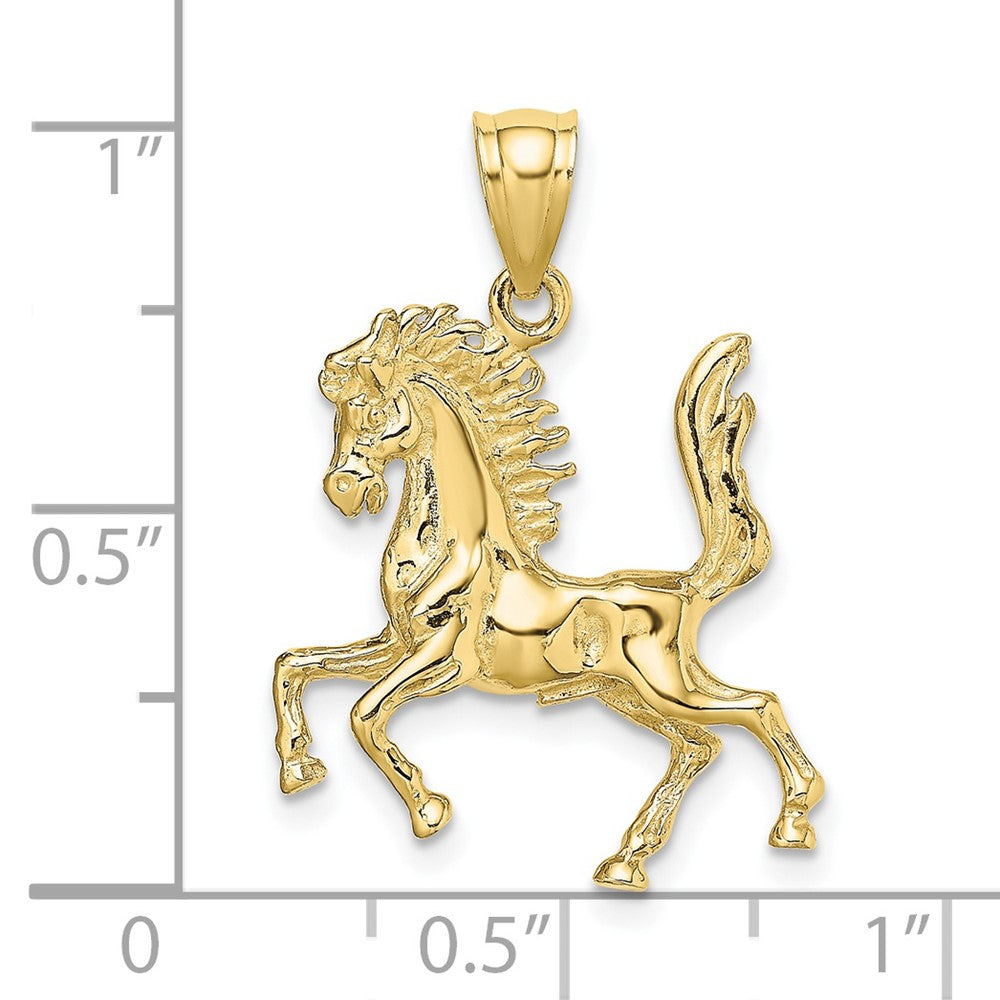 10K 3-D Horse Charm-10K6546