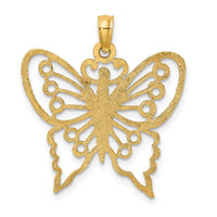 10K Cut-Out Butterfly Charm-10K6555