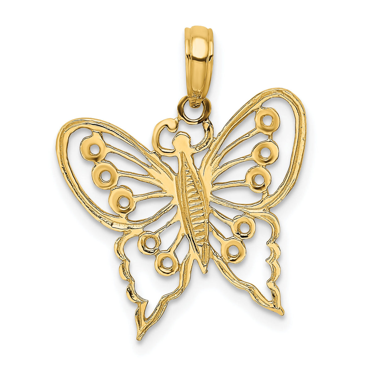 10K Cut-Out Butterfly Charm-10K6556