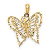10K Cut-Out Butterfly Charm-10K6556