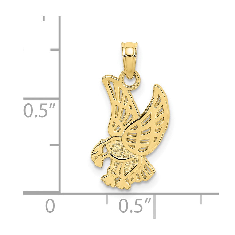10k Eagle Charm-10K6586