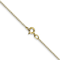 10k .42mm Carded Curb Chain-10K6CY-20