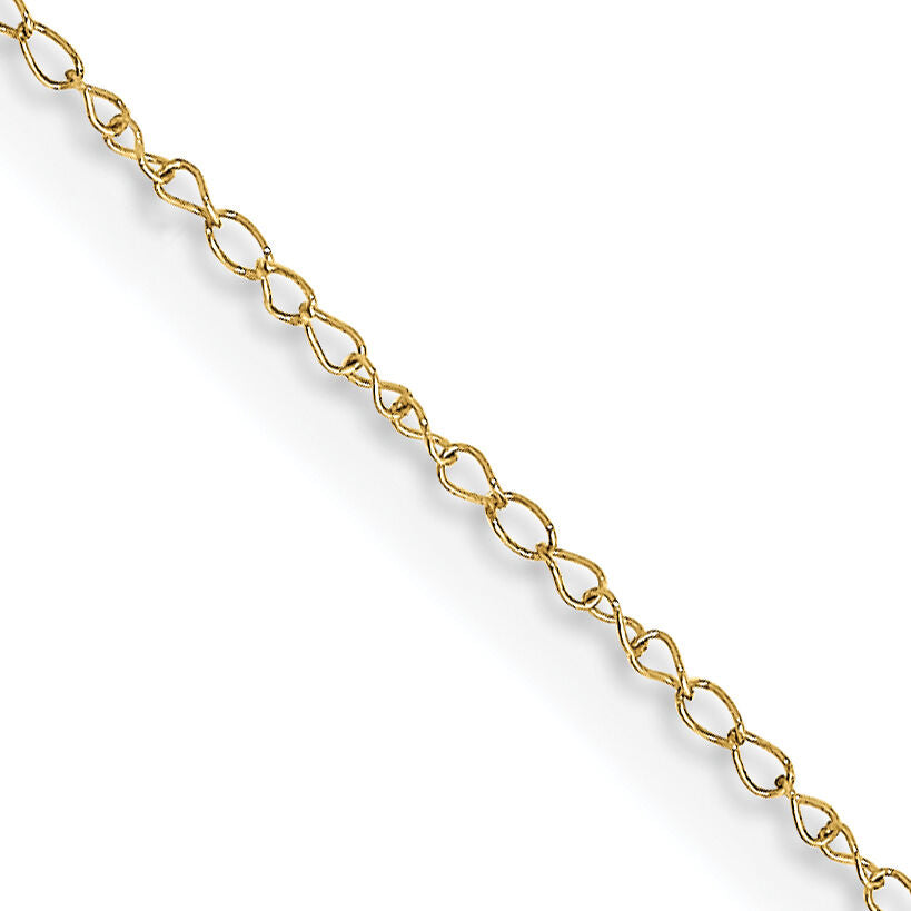 10k .42mm Carded Curb Chain-10K6CY-16