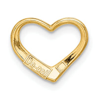 10K Floating Heart Charm-10K7119