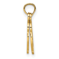 10K Moveable Handcuffs Charm-10K7154