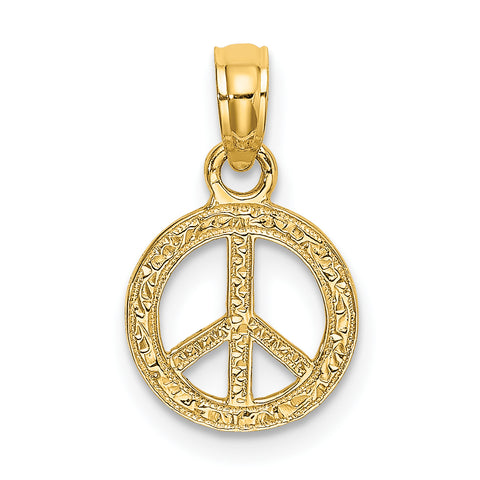 Qgold Peace Pendants