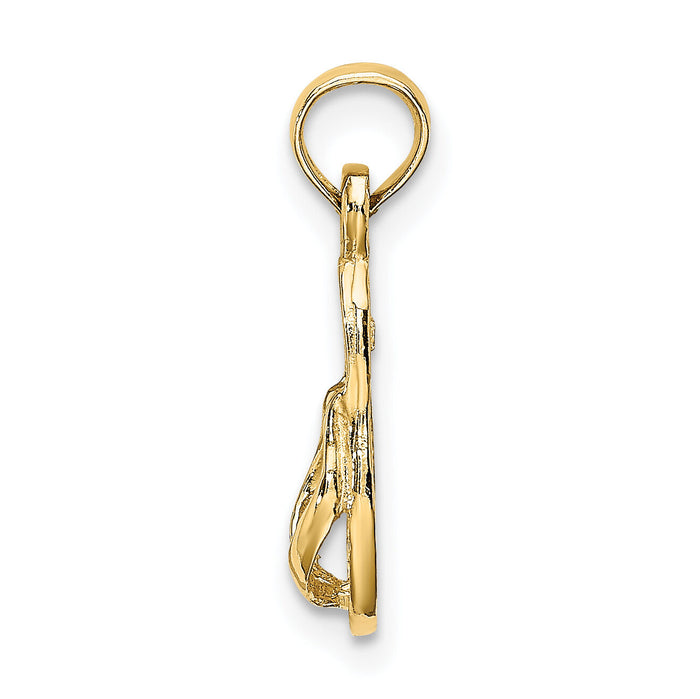 10K 3D Single Flip-Flop Charm-10K7210