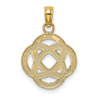 10K Small Celtic Eternity Knot Circle Charm-10K7214