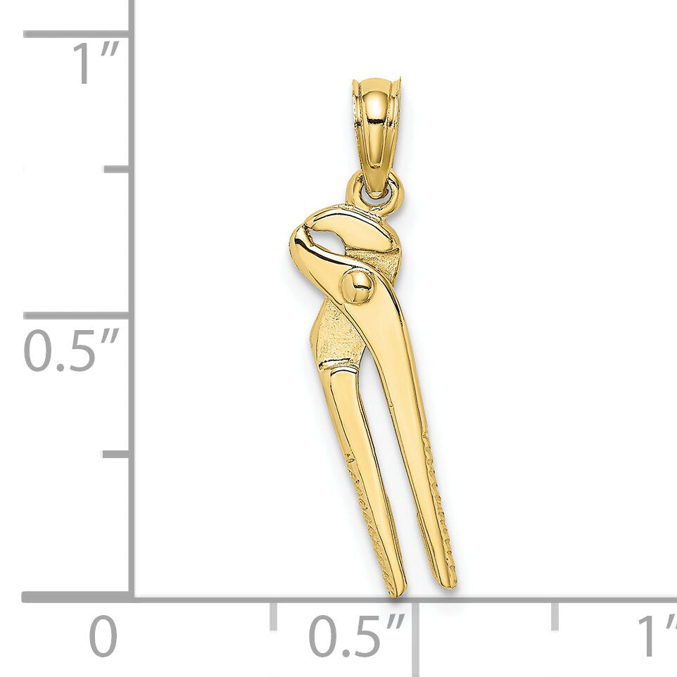 10K 3-D Moveable Locking Wrench Charm-10K7220