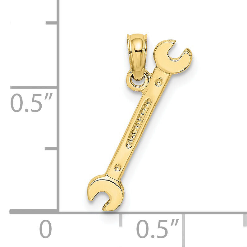 10K 3-D Double Open-Ended Wrench Charm-10K7222