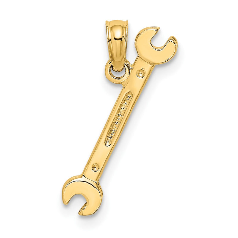 10K 3-D Double Open-Ended Wrench Charm-10K7222