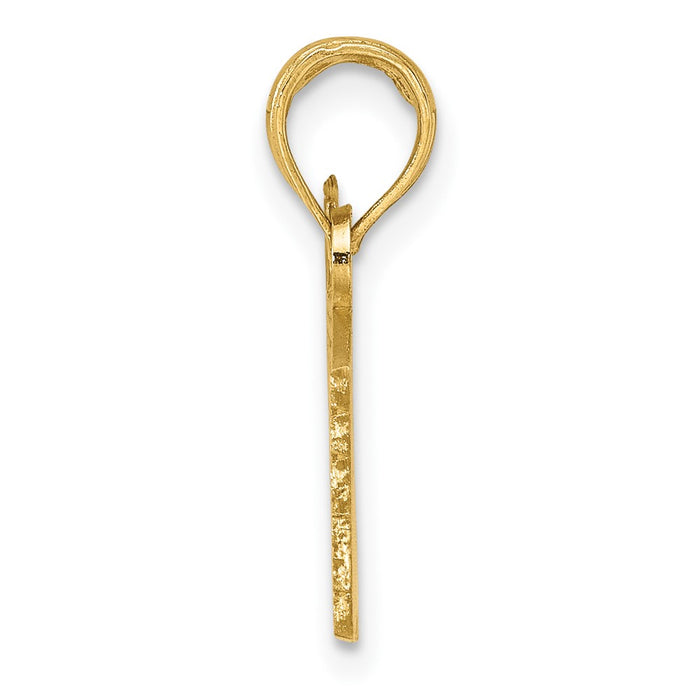 10K American Flag Charm-10K7255