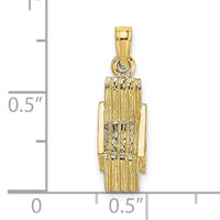 10K 3-D Lounge Beach Chair Charm-10K7276