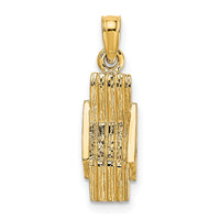10K 3-D Lounge Beach Chair Charm-10K7276