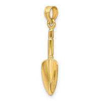 10K 3-D  Trowel Garden Tool Charm-10K7320