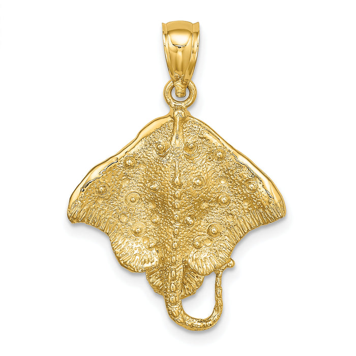 10K Stingray Charm-10K7511