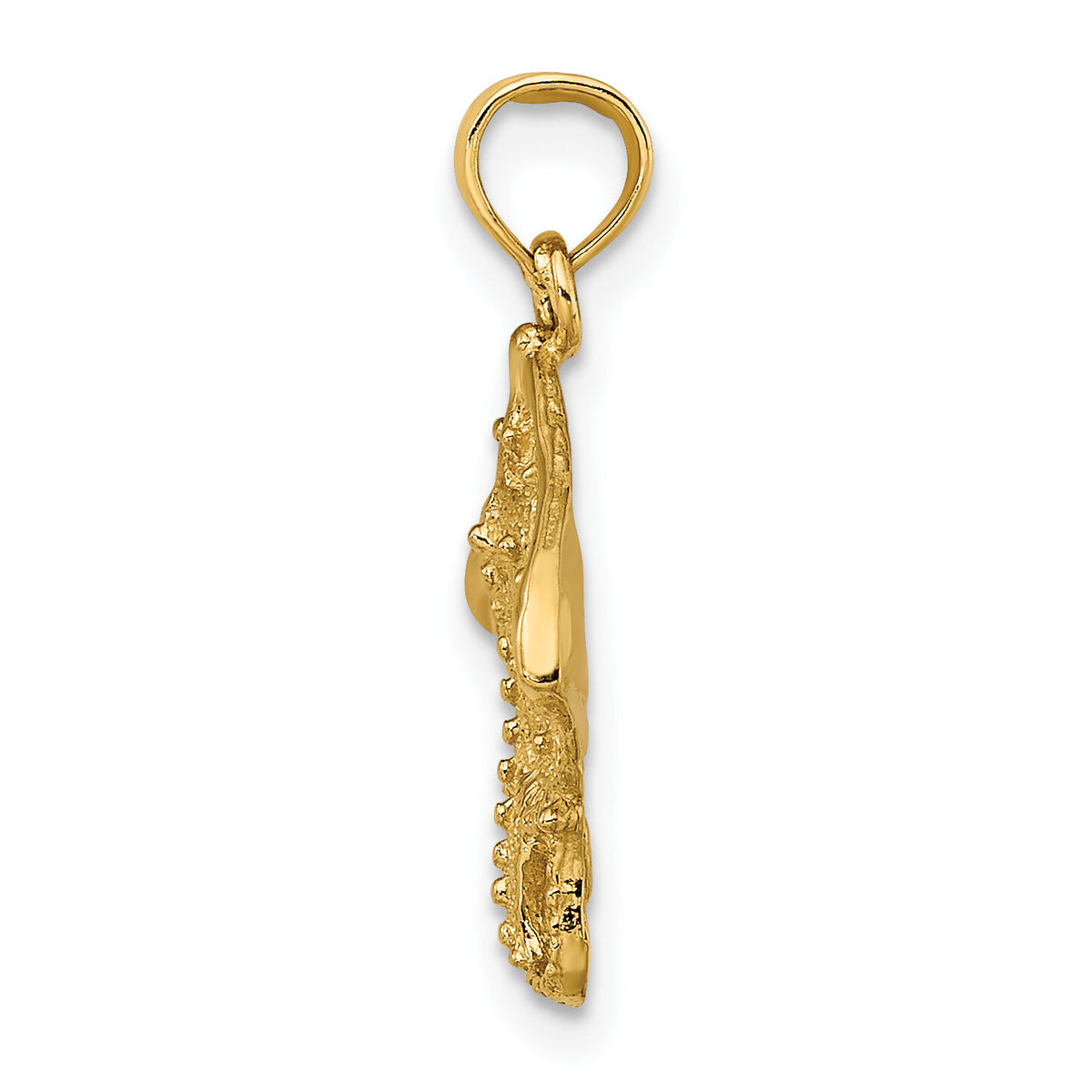10K 2-D Stingray Charm-10K7521