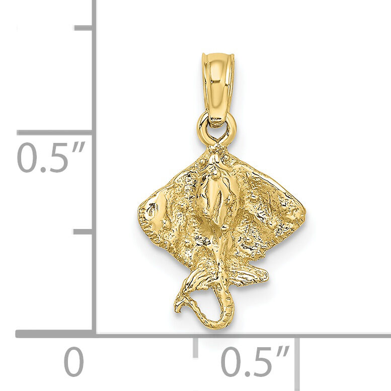10K Stingray Charm-10K7625