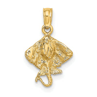 10K Stingray Charm-10K7625