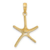 10k Dancing Starfish Charm-10K7671