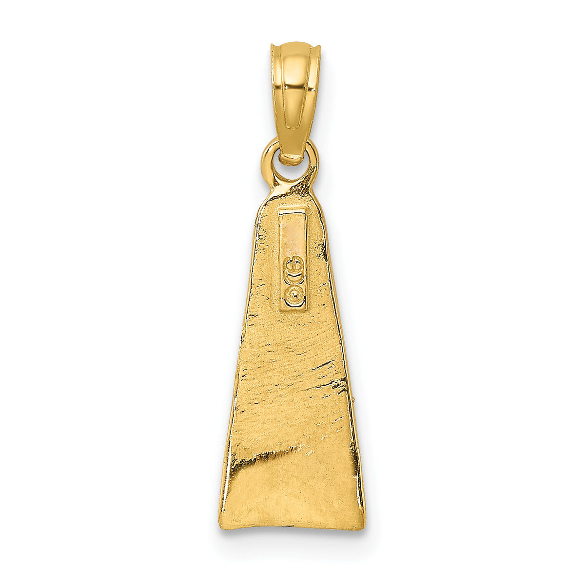 10K Scuba Flipper Charm-10K7748