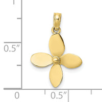 10K 3-D w/ 4 Blades Propeller Charm-10K7750