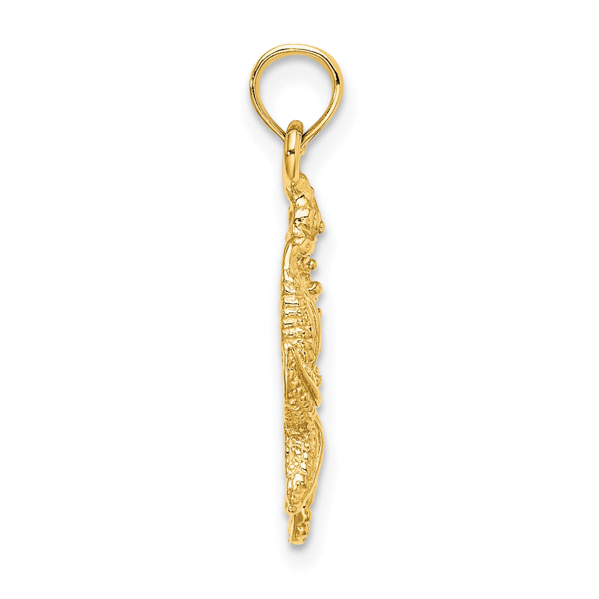 10K Starfish and Seahorse Charm-10K7831