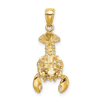 10K Moveable Lobster Charm-10K7873