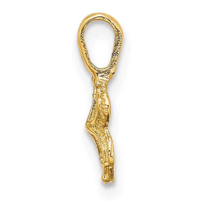 10K Mini Starfish W/Fixed Bail Charm-10K7933