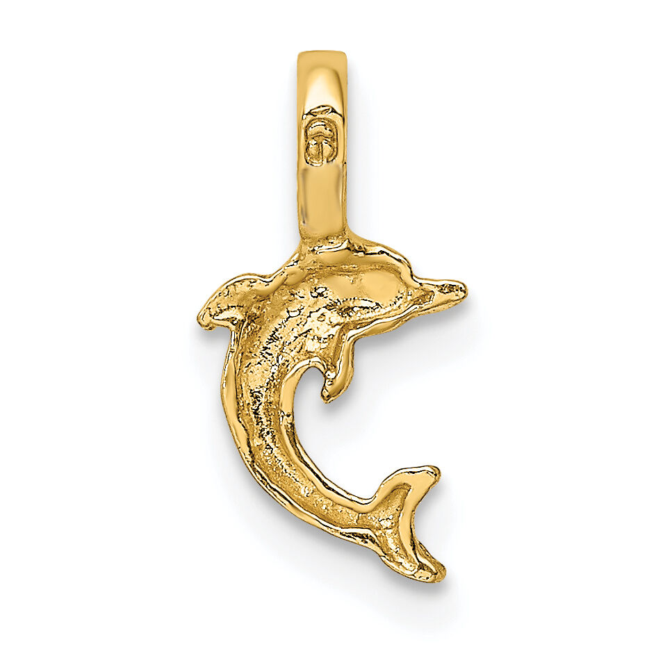 10K Mini Jumping Dolphin w/ Fixed Bail Charm-10K7939