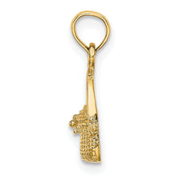 10K 2-D Nantucket Basket Charm-10K7967