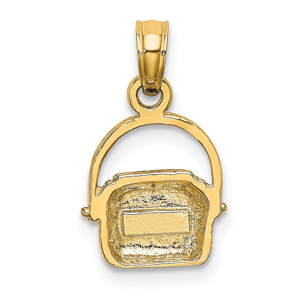 10K 2-D Nantucket Basket Charm-10K7967