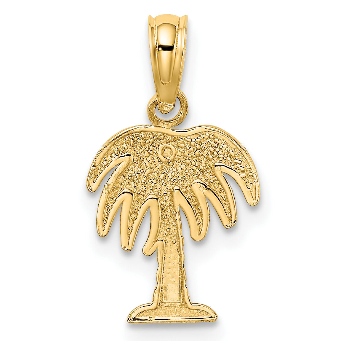 10K Charleston Palm Tree Charm-10K7991
