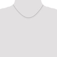 10k White Gold .7mm Carded Cable Rope Chain-10K7RW-16