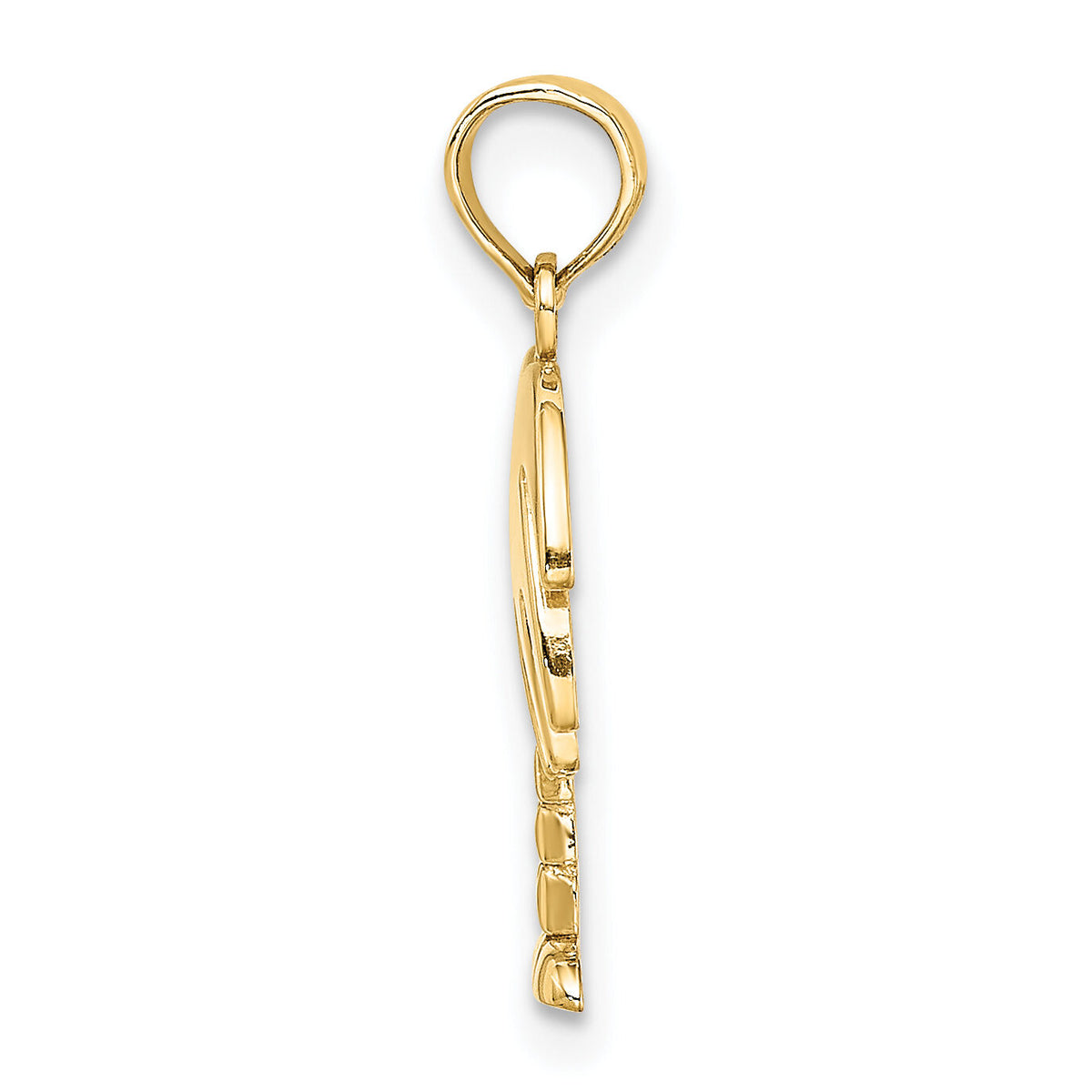 10K Charleston Palm Tree Charm-10K8005