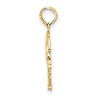 10K Charleston Palm Tree Charm-10K8005